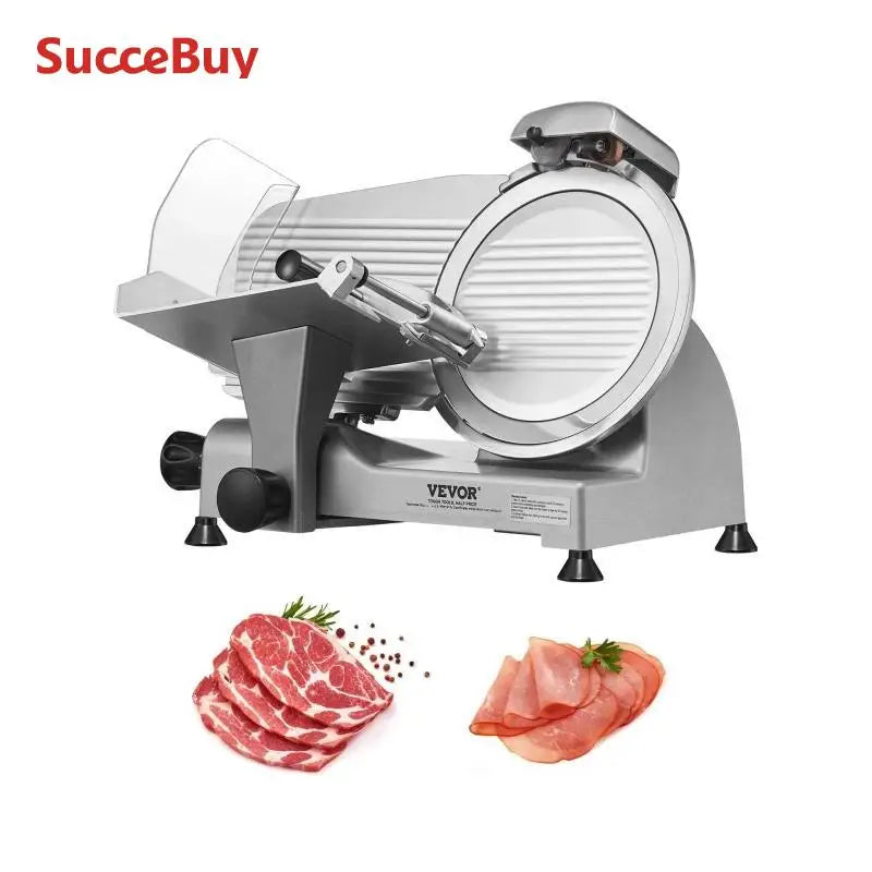 Vevor 340W Meat Slicer Stainless Steel Sharpening Stone