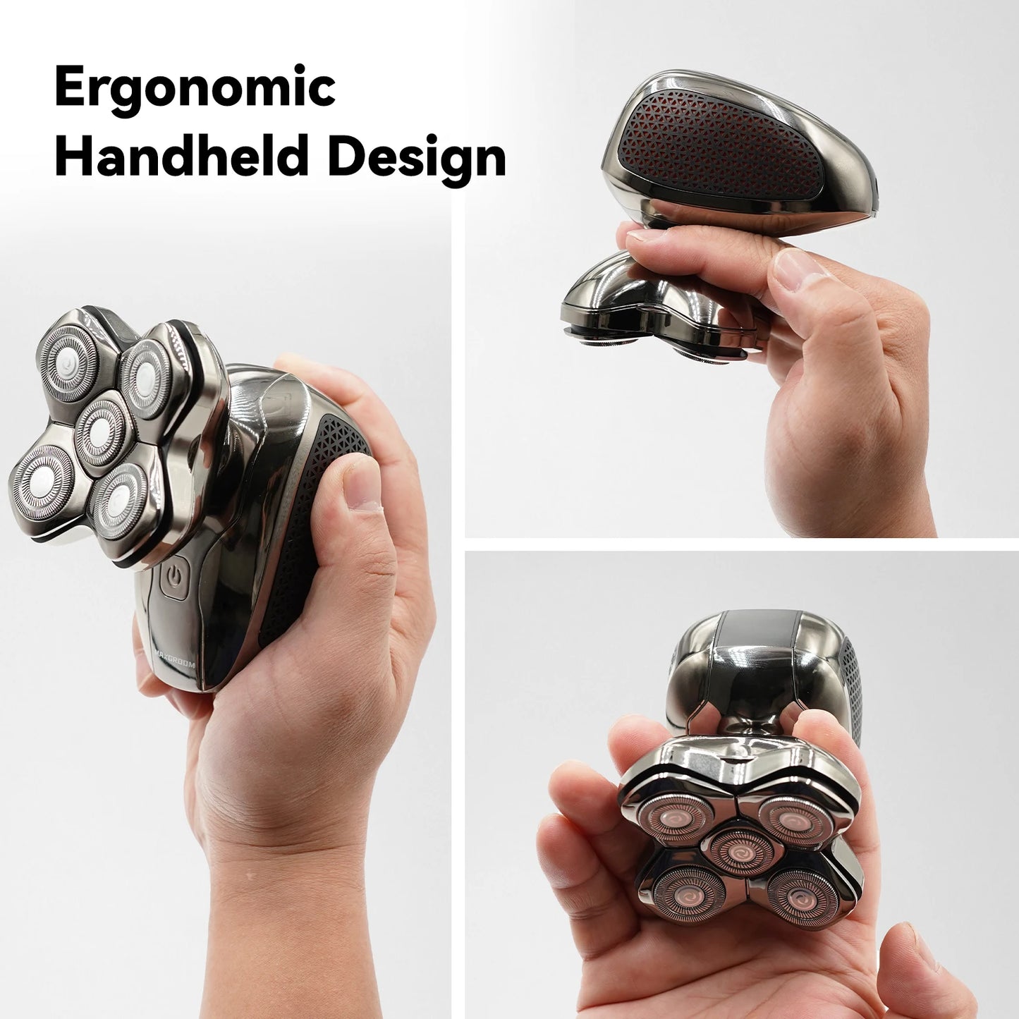 MAXGROOM Electric Head Shaver For Men 5D Floating Blade