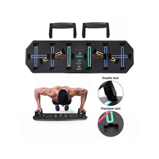 10 In 1 Push Up Rack Board System Fitness Workout Training