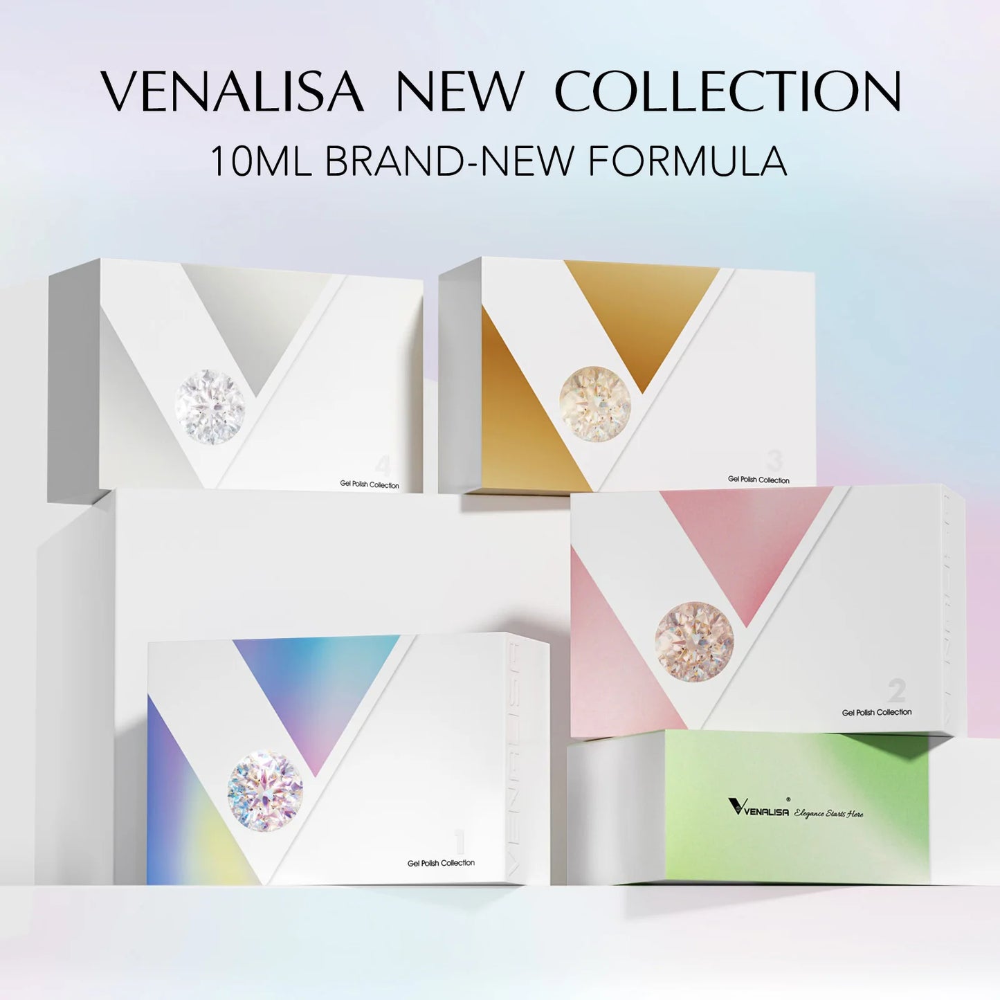 Venalisa 18 Colors Gel Nail Polish Set 10ml HEMA Free Vegan