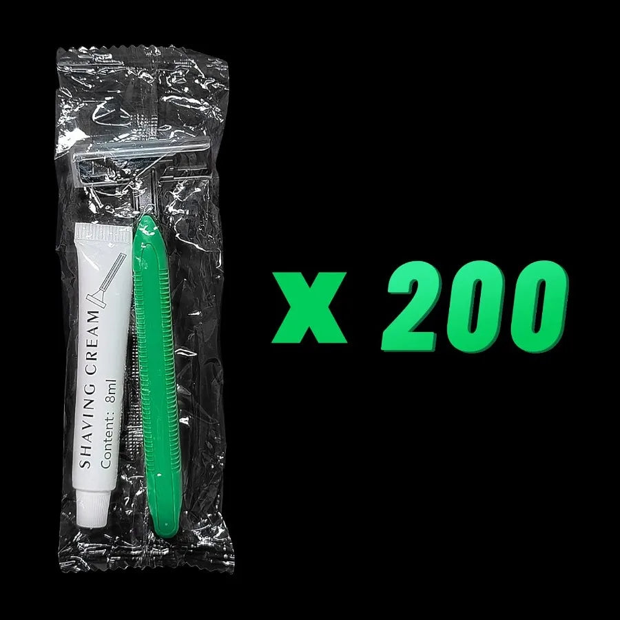 200 Pack Disposable Razors For Men And Women Multipurpose