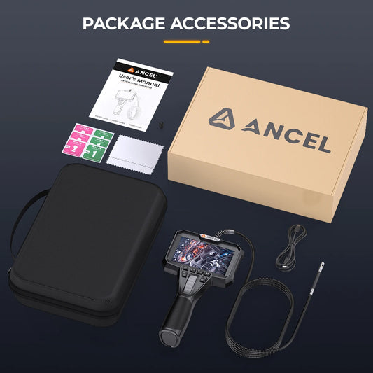 ANCEL AN301 Endoscope Camera 6.2mm IP67 HD1080P Borescope