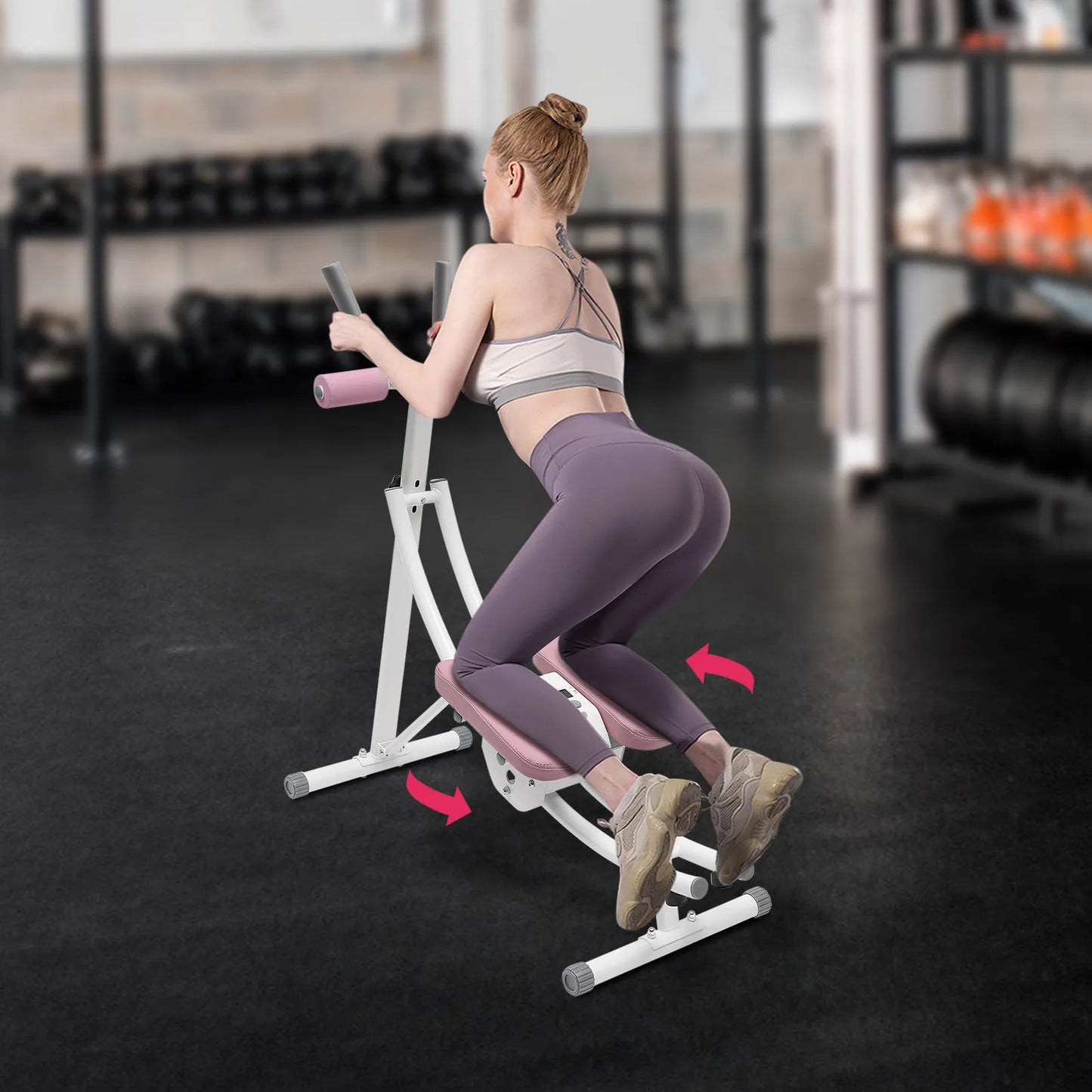 Foldable Ab Workout Machine For Home Gym Core Trainer