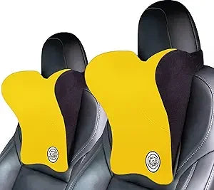 Memory Foam Car Neck Pillow Headrest With Ergonomic Design