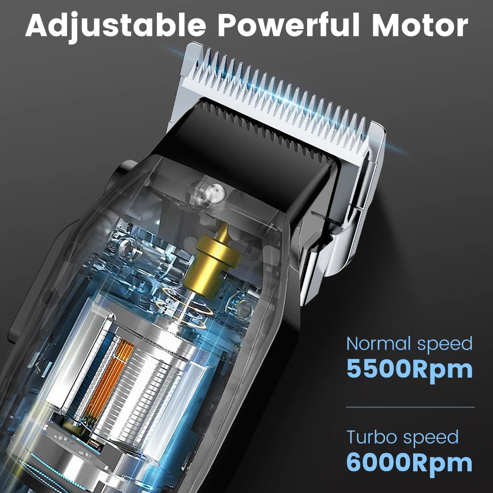 Hair Clippers For Men Led Professional Cordless Trimmer