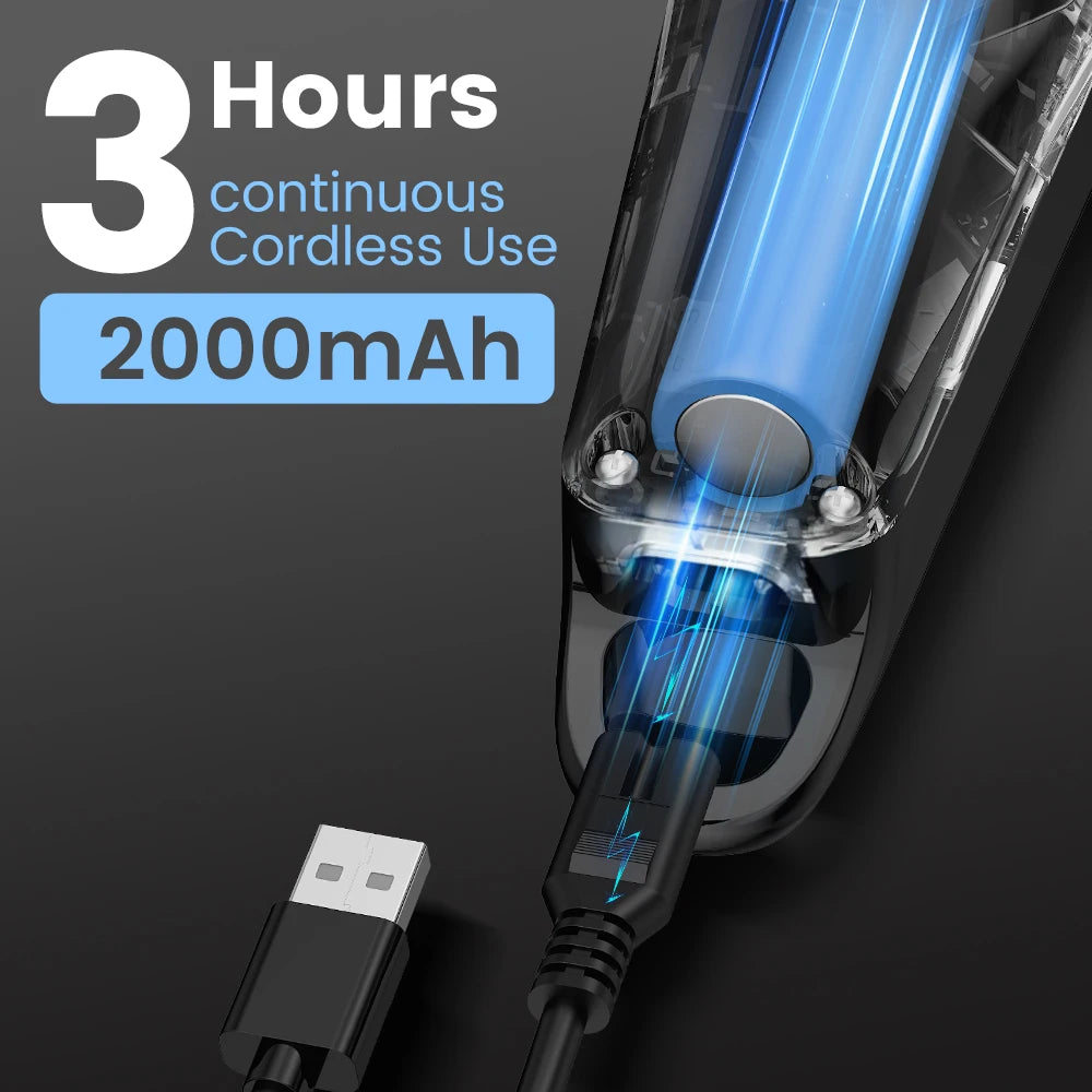 Hair Clippers For Men Led Professional Cordless Trimmer