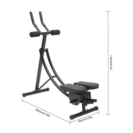 Foldable Ab Machine 150kg Weight Capacity For Home Gym