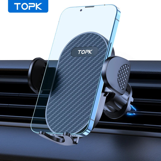 Topk Car Phone Holder Mount Air Vent Universal Clip