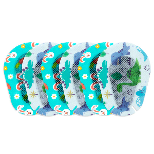 Colorful Breathable Eye Patch 40Pcs Nonwoven Bandages