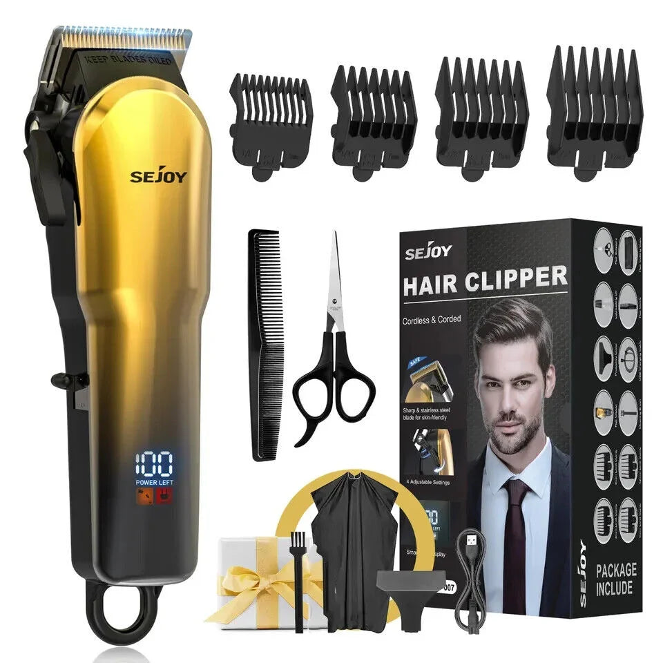 Sejoy Mens Hair Trimmer Multifunction Grooming Kit Pro