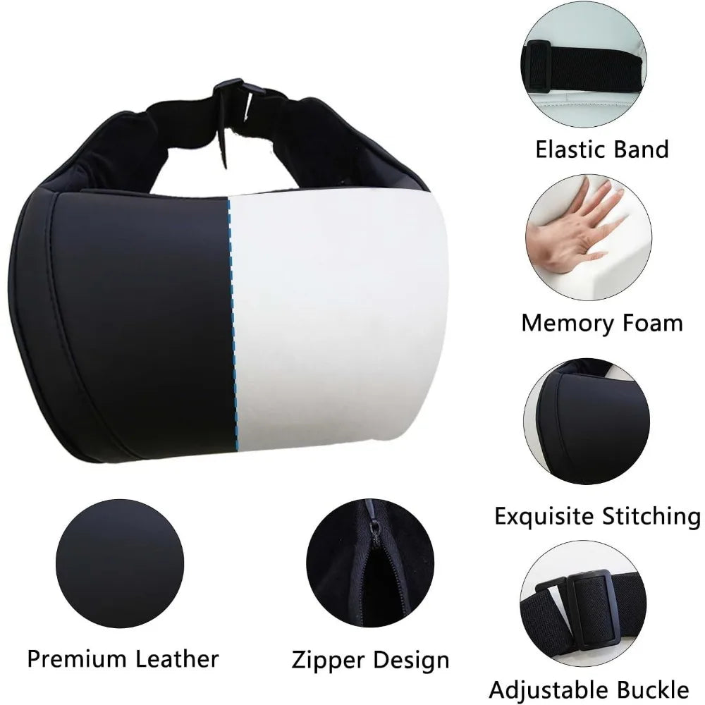 Car Neck Pillow Memory Foam Ergonomic Headrest For Driving