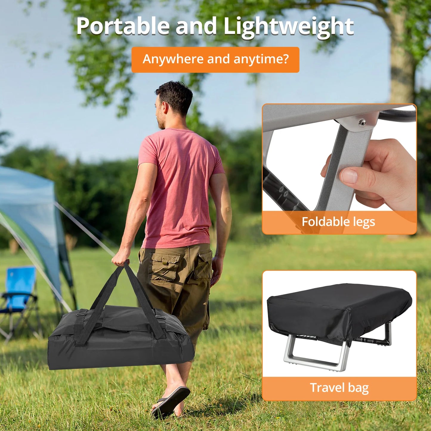 Outdoor Pizza Oven Propane 12 Inch Portable Backyard