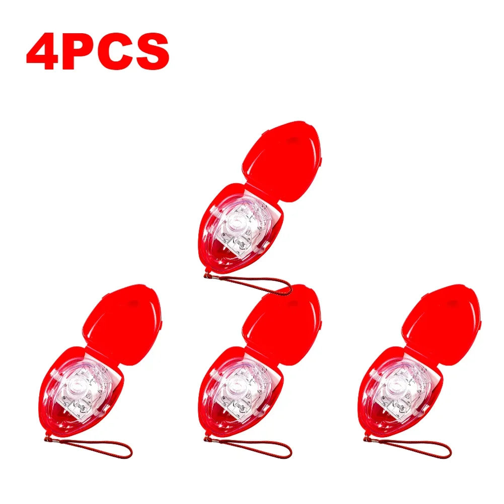 CPR Training Mask With One Way Valve Face Shield Kit