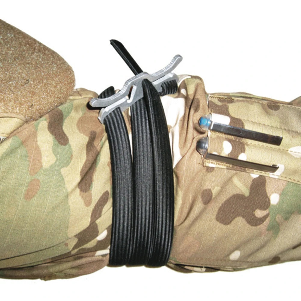 First Aid Elastic Ropes Tourniquet Tools EDC Gear Outdoor