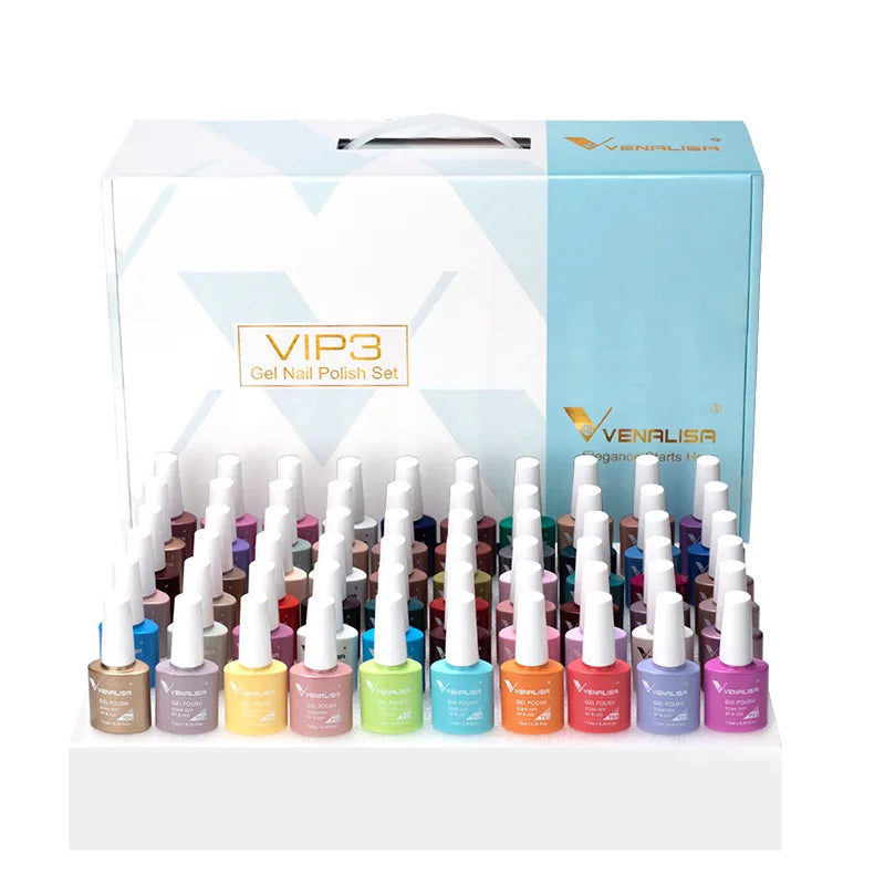 Venalisa TPO Free Gel Nail Polish Set With Color Display