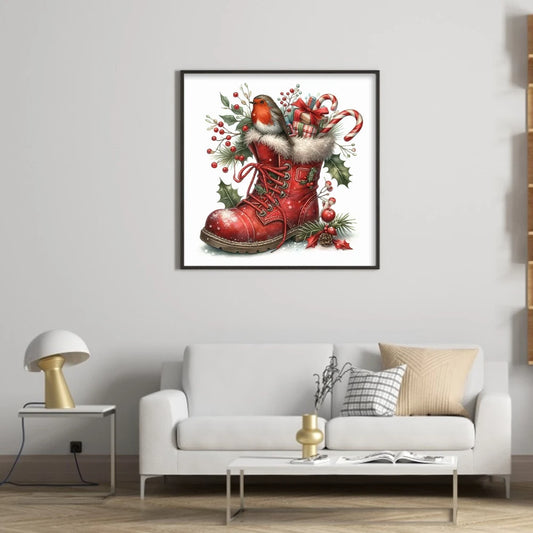 Full Embroidery Eco Cotton 11CT Christmas Cross Stitch Kit