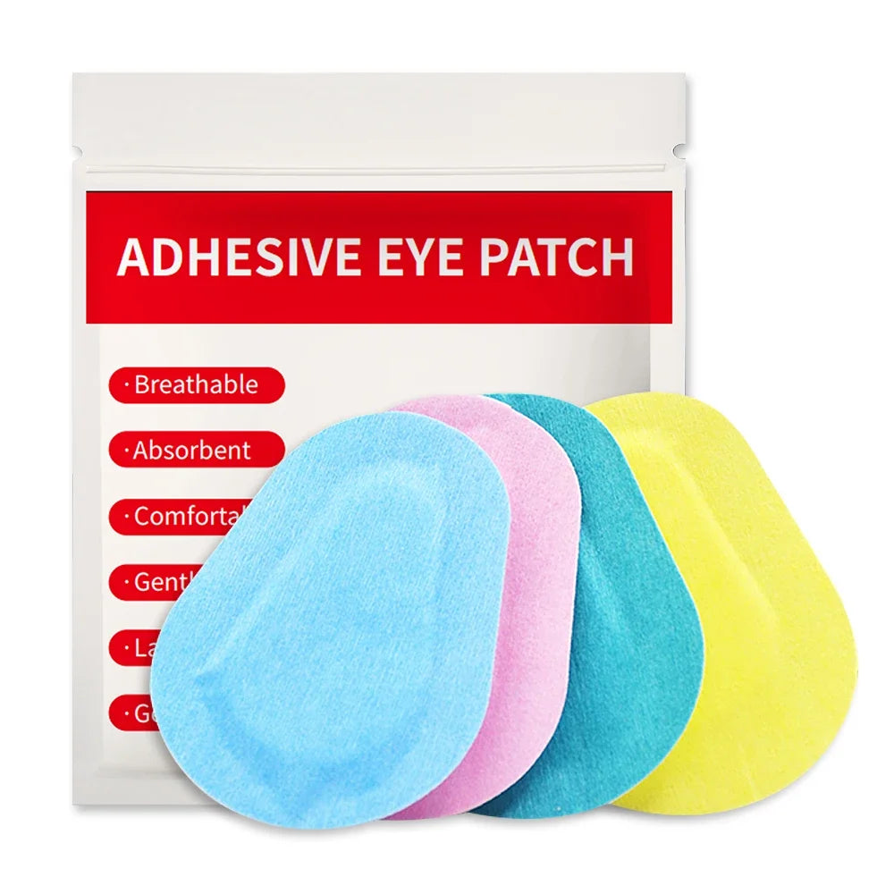 Colorful Breathable Eye Patch 40Pcs Nonwoven Bandages