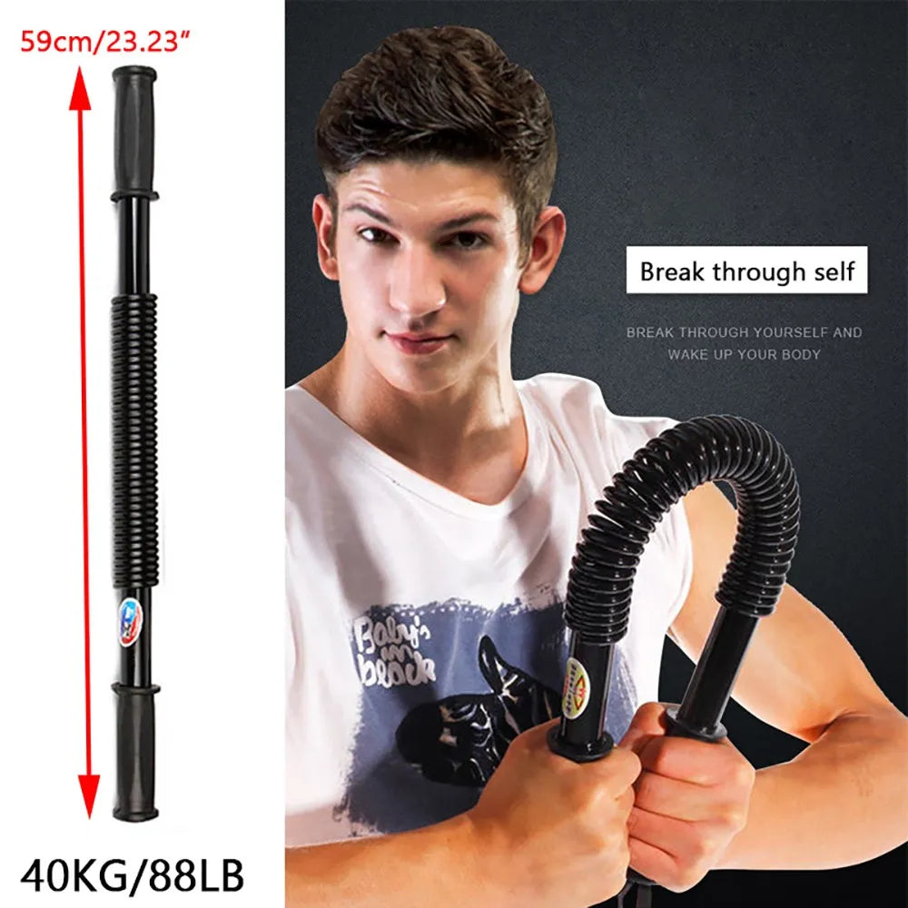 Heavy Duty Spring Chest Power Bar Twister For Upper Body