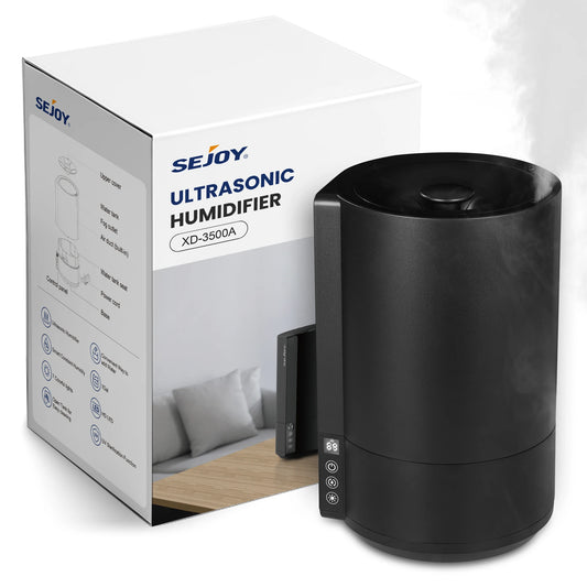 Sejoy 4L Large Capacity Air Humidifier with Aroma Diffuser