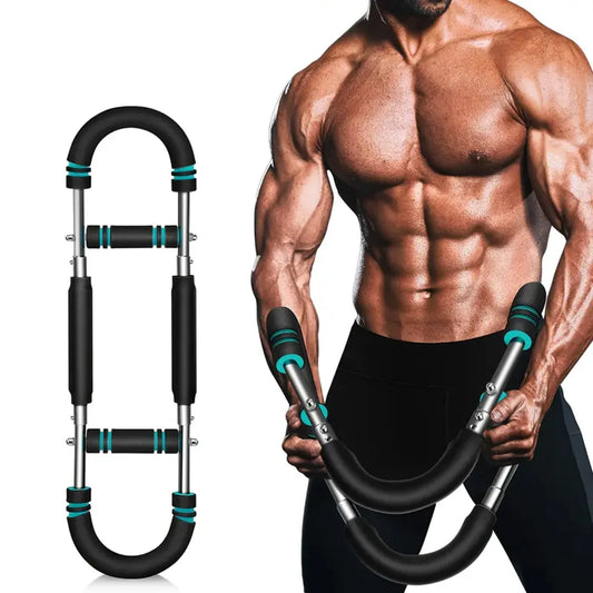 U Shape Hand Gripper Twister Arm Trainer Power Bar