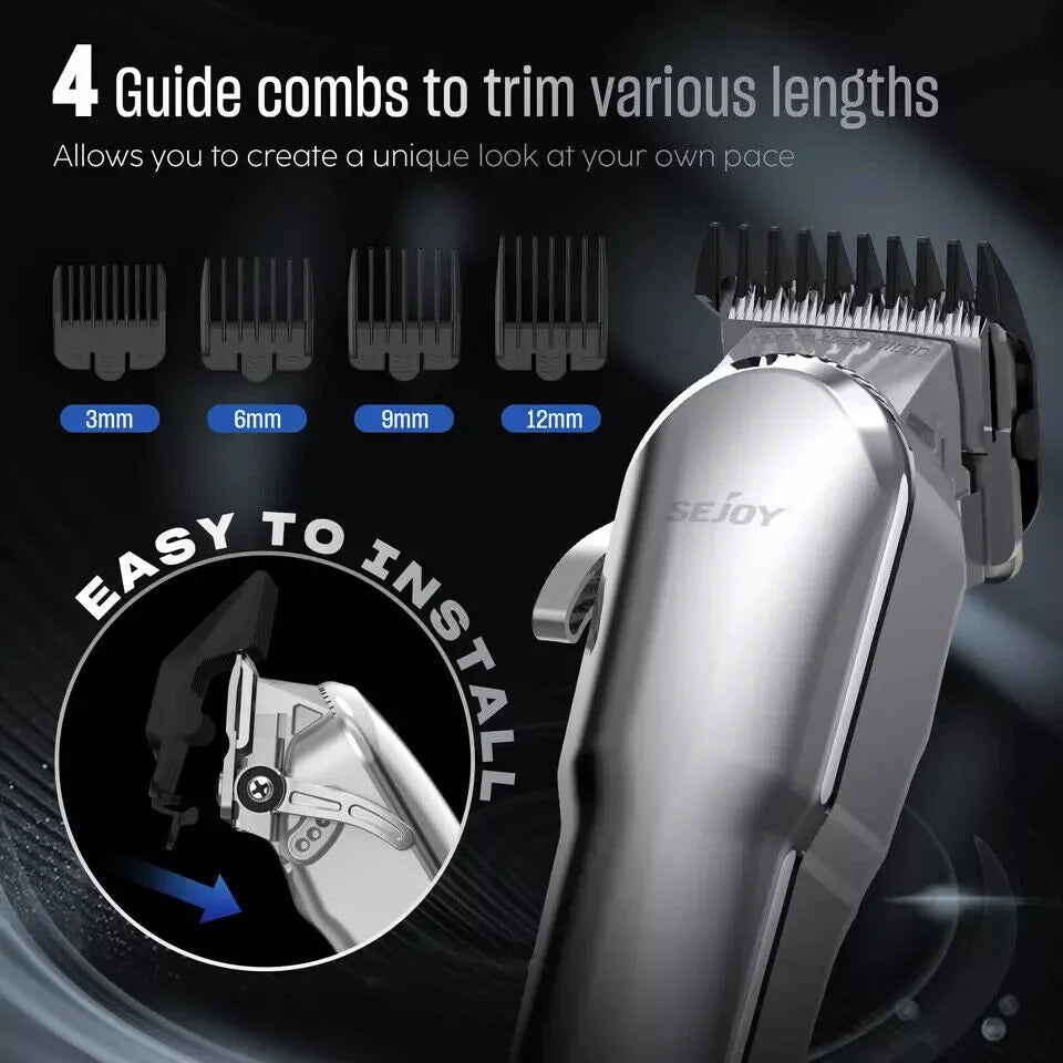 Sejoy Mens Hair Trimmer Multifunction Grooming Kit Pro