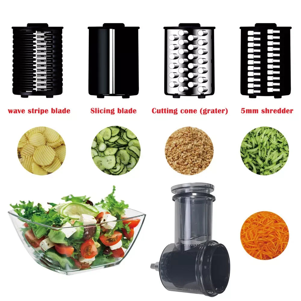 Grater Slicer Shredder Attachment For KitchenAid Mixer