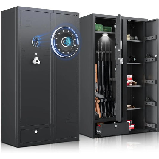 15 to 20 Gun Safe Large Home Rifle and Pistols Cabinet
