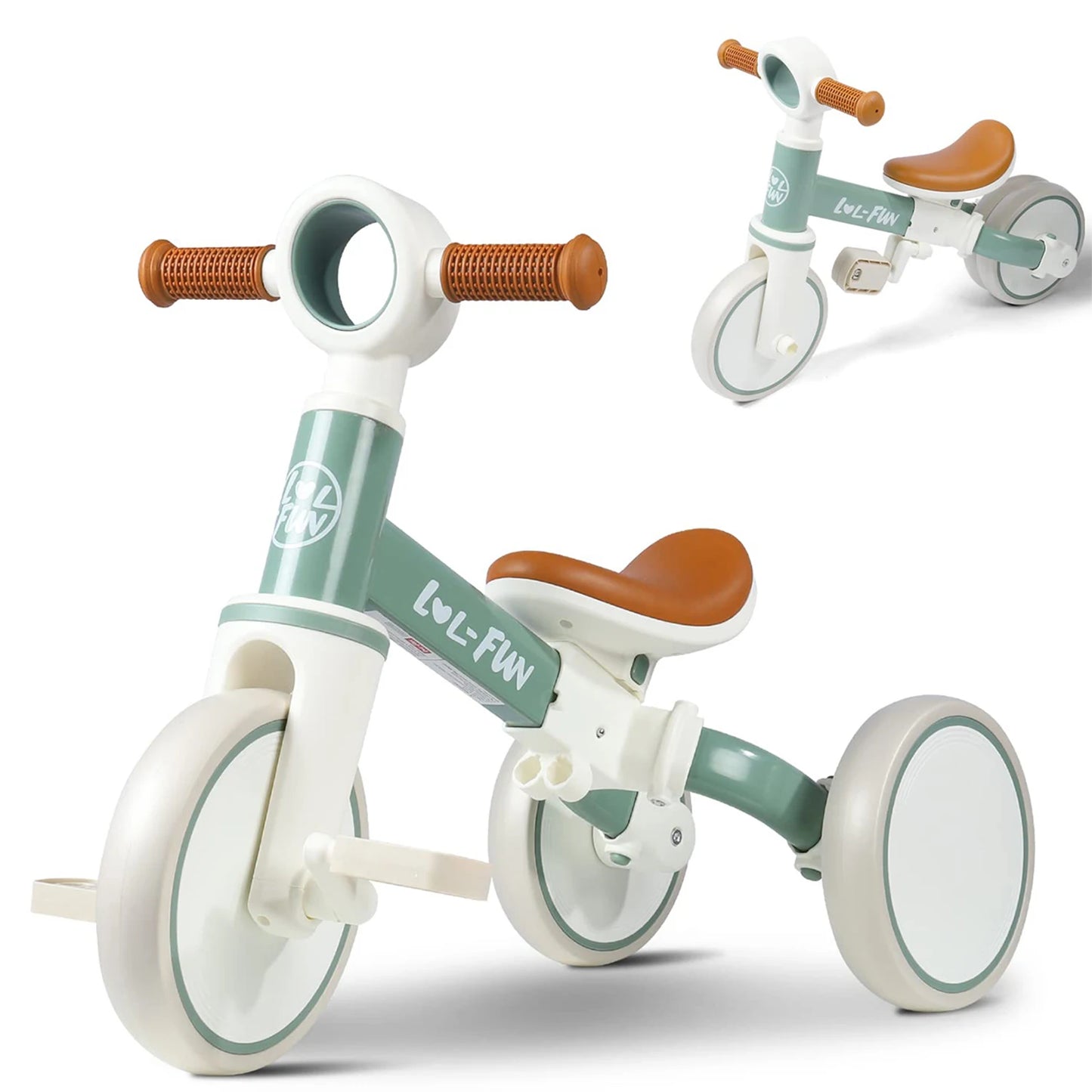 4 in 1 Toddler Balance Bike for Ages 1 to 4 Years Old