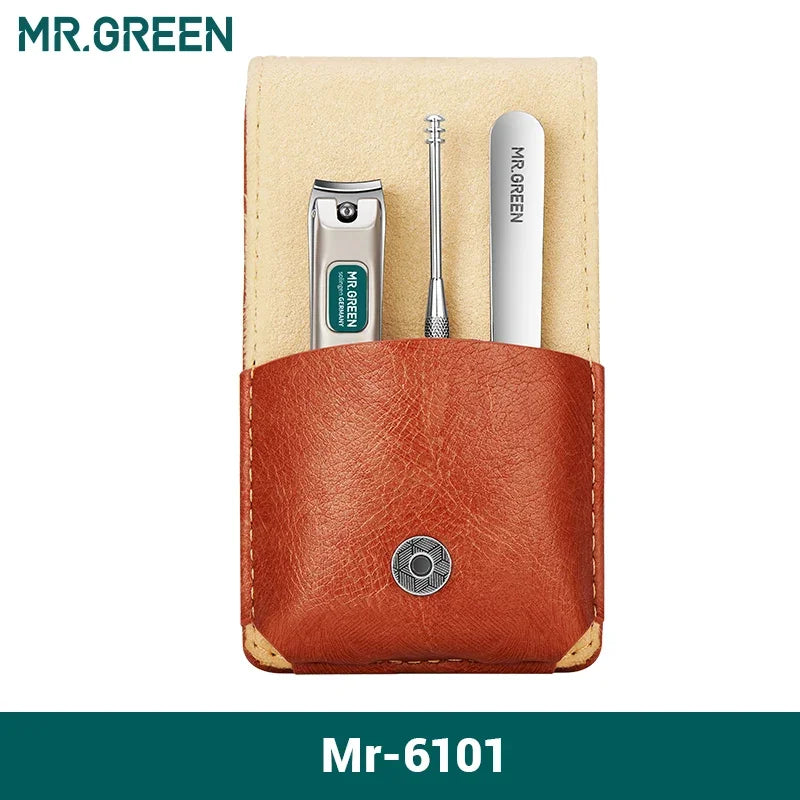 Mr Green Portable Manicure Set Stainless Steel Clippers