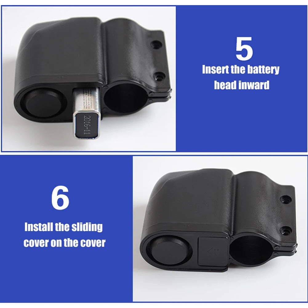 Bicycle Anti Theft Alarm Lock With Wireless Remote Control