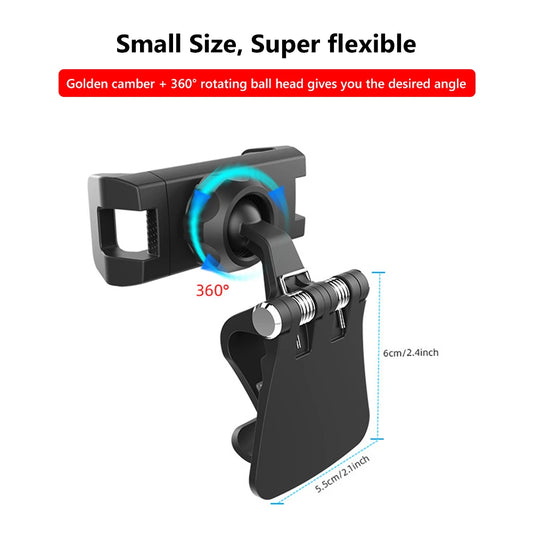 Universal Phone Holder Clip Mount For Car Stroller