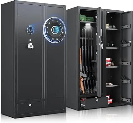 15 to 20 Gun Safe Large Home Rifle and Pistols Cabinet
