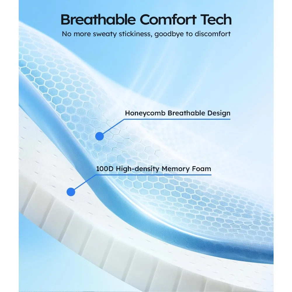 Upgrade Car Neck Pillow Odorless Memory Foam With Strap