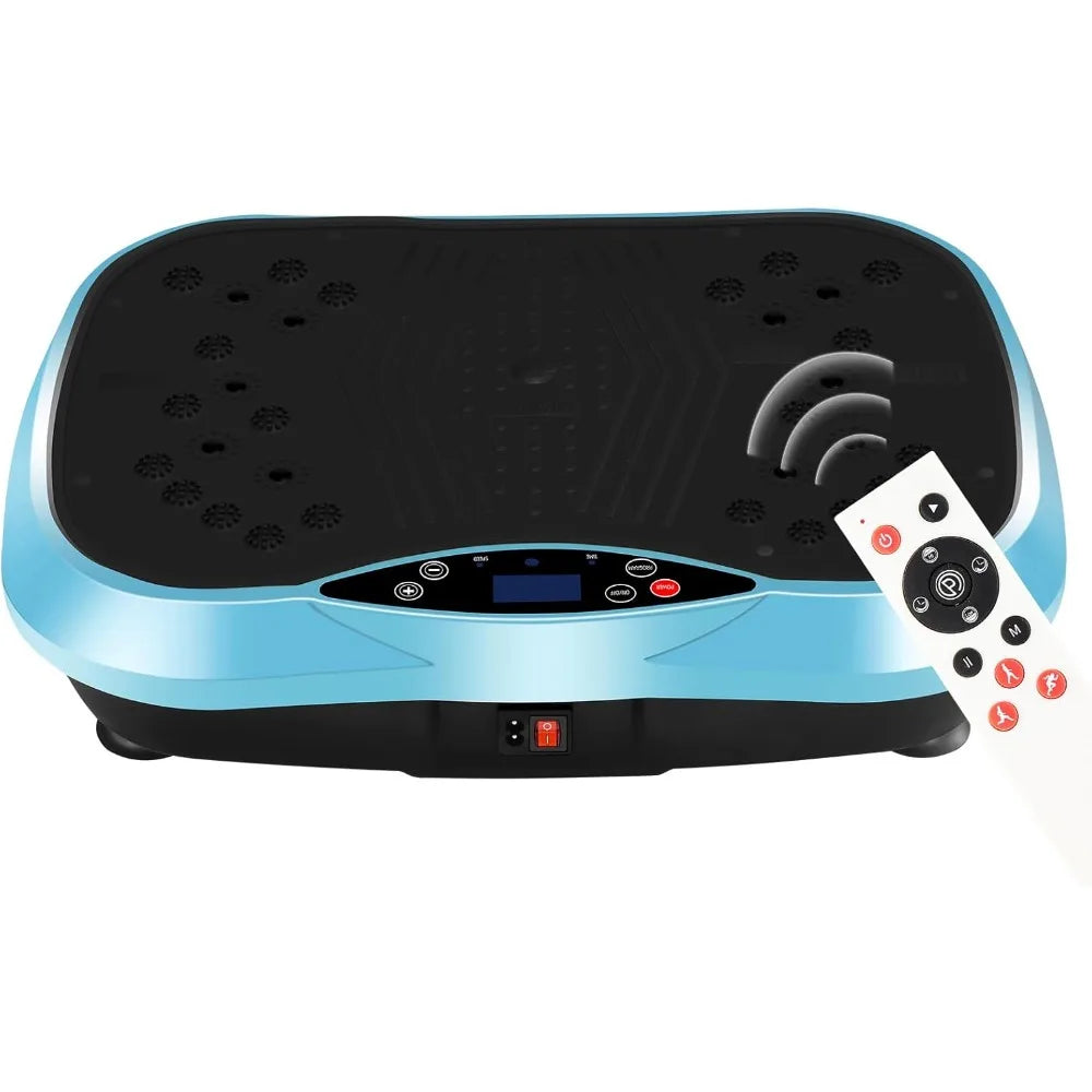 Vibration Plate Exercise Machine Full Body Workout Remote