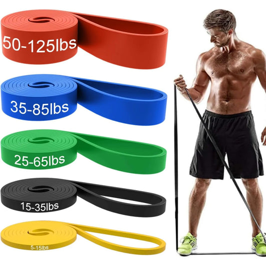 Long Resistance Bands Set For Working Out Pull Up Assist
