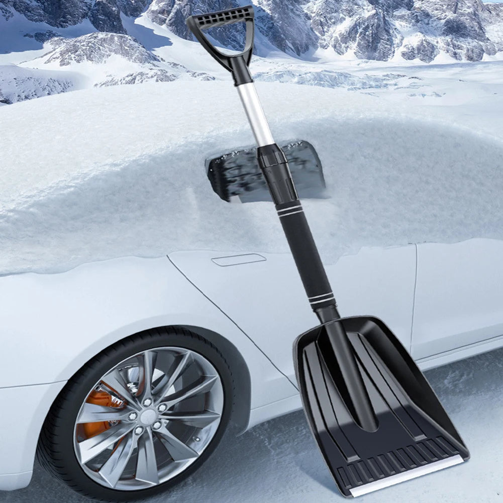 Portable Snow Shovel Large Capacity Detachable Snow Broom