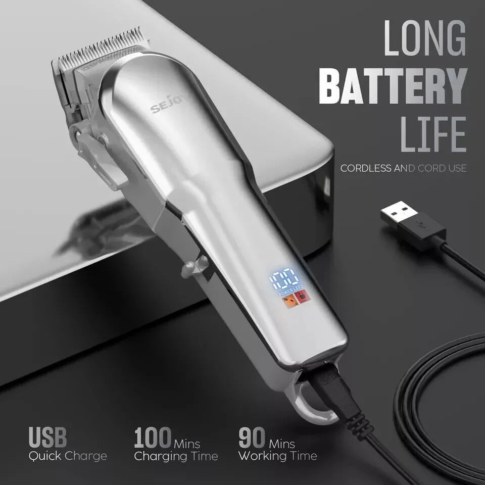 Sejoy Mens Hair Trimmer Multifunction Grooming Kit Pro