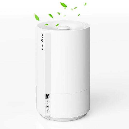 Sejoy 4L Large Capacity Air Humidifier with Timer and Mist Control
