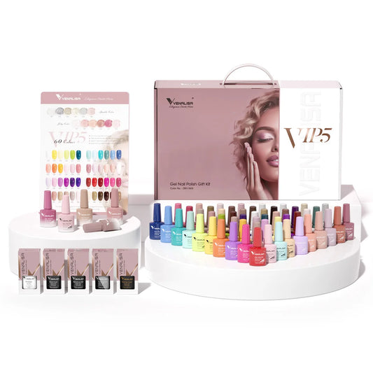 Venalisa VIP Kit 36 60 Colors Soak Off Gel Polish Set