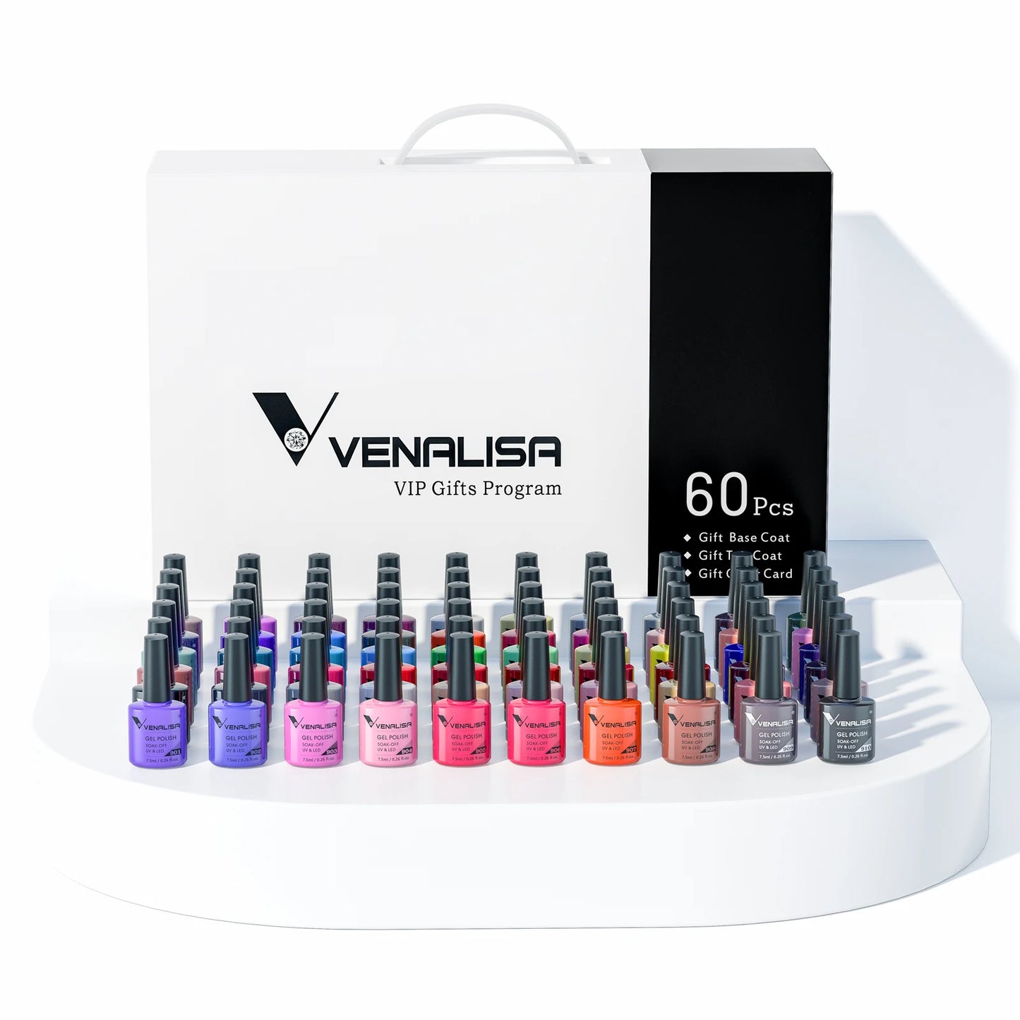 Venalisa TPO Free Gel Nail Polish Set With Color Display