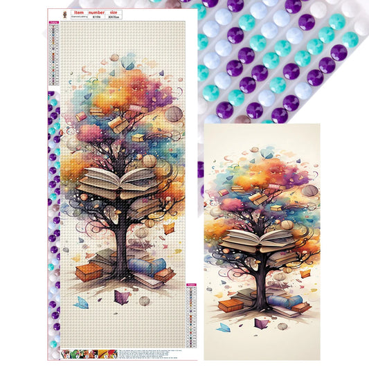 5D DIY Full Round Drill Diamond Painting Wisdom Tree Kit Home Decoration Gift for Adults Christmas New Year