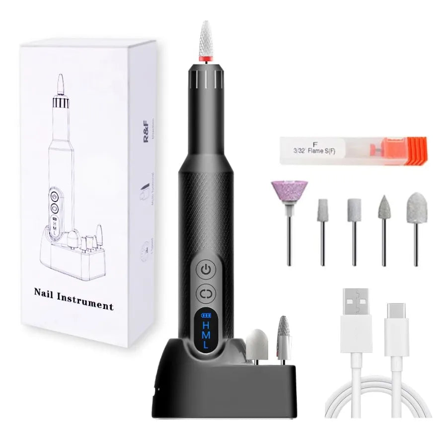 Cordless Nail Drill For Home Salon Use High Speed Grinder