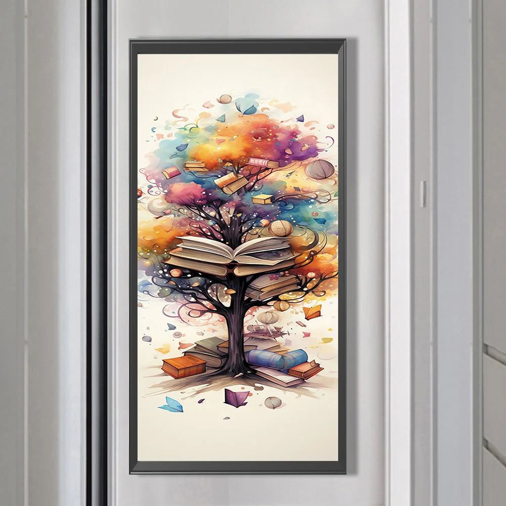 5D DIY Full Round Drill Diamond Painting Wisdom Tree Kit Home Decoration Gift for Adults Christmas New Year