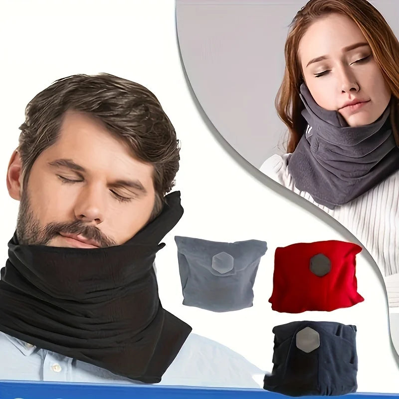 Soft Memory Foam Neck Travel Pillow for Airplane Car