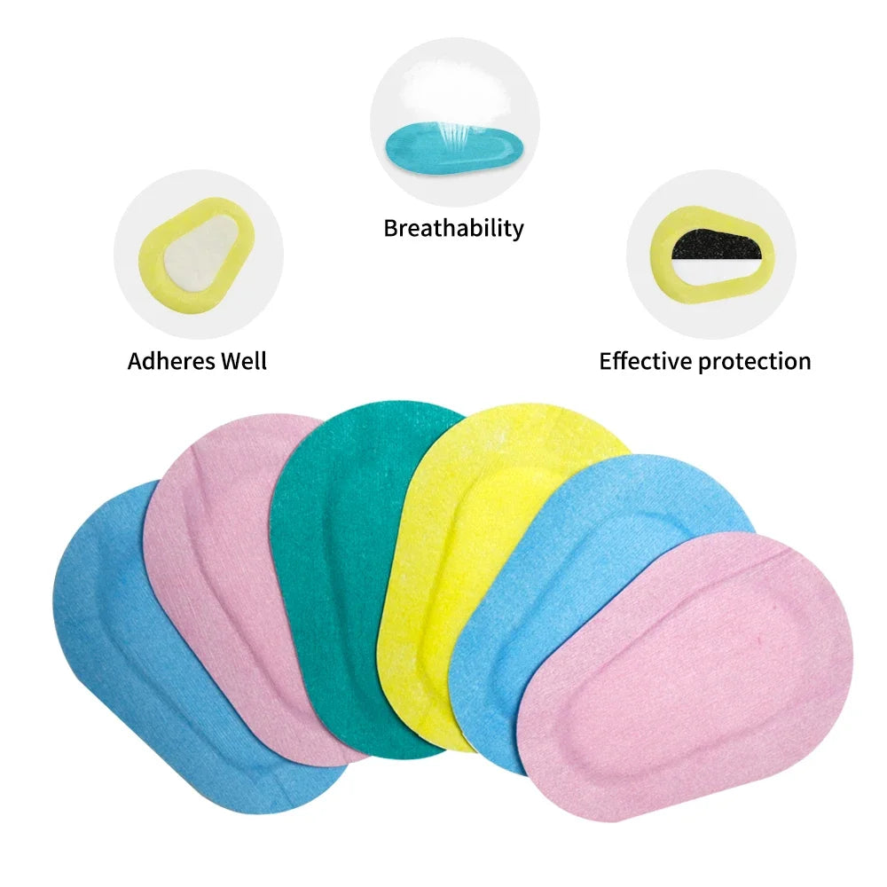 Colorful Breathable Eye Patch 40Pcs Nonwoven Bandages