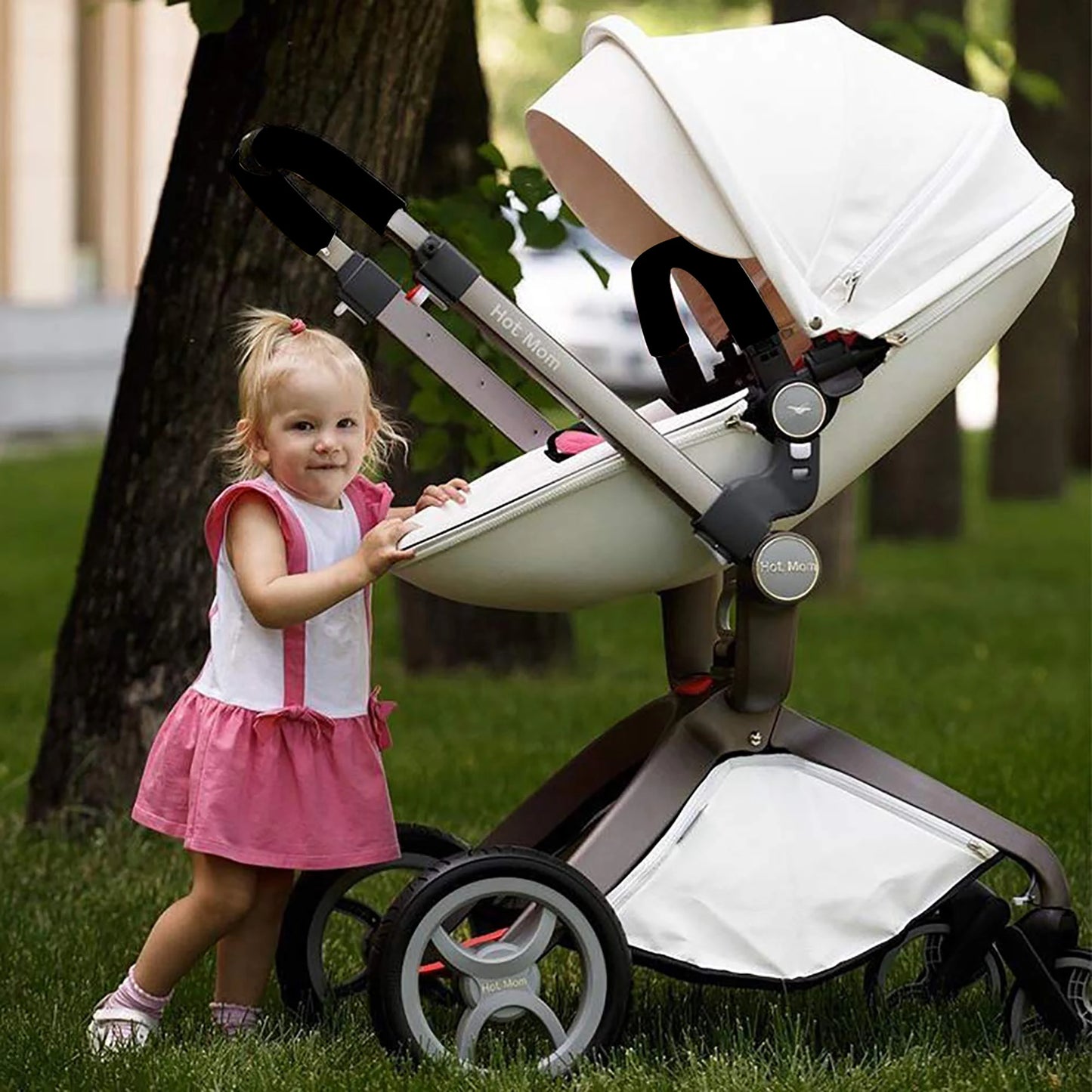 Hot Mom F22 3in1 Baby Stroller Adjustable Seat Aluminum Frame