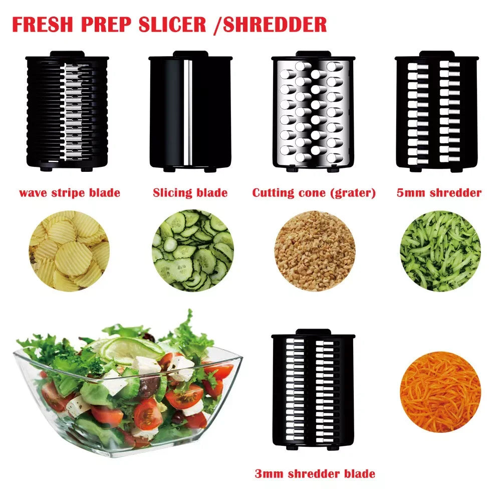 Grater Slicer Shredder Attachment For KitchenAid Mixer