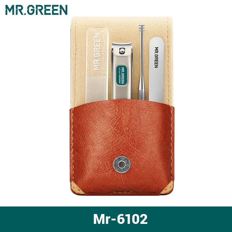 Mr Green Portable Manicure Set Stainless Steel Clippers
