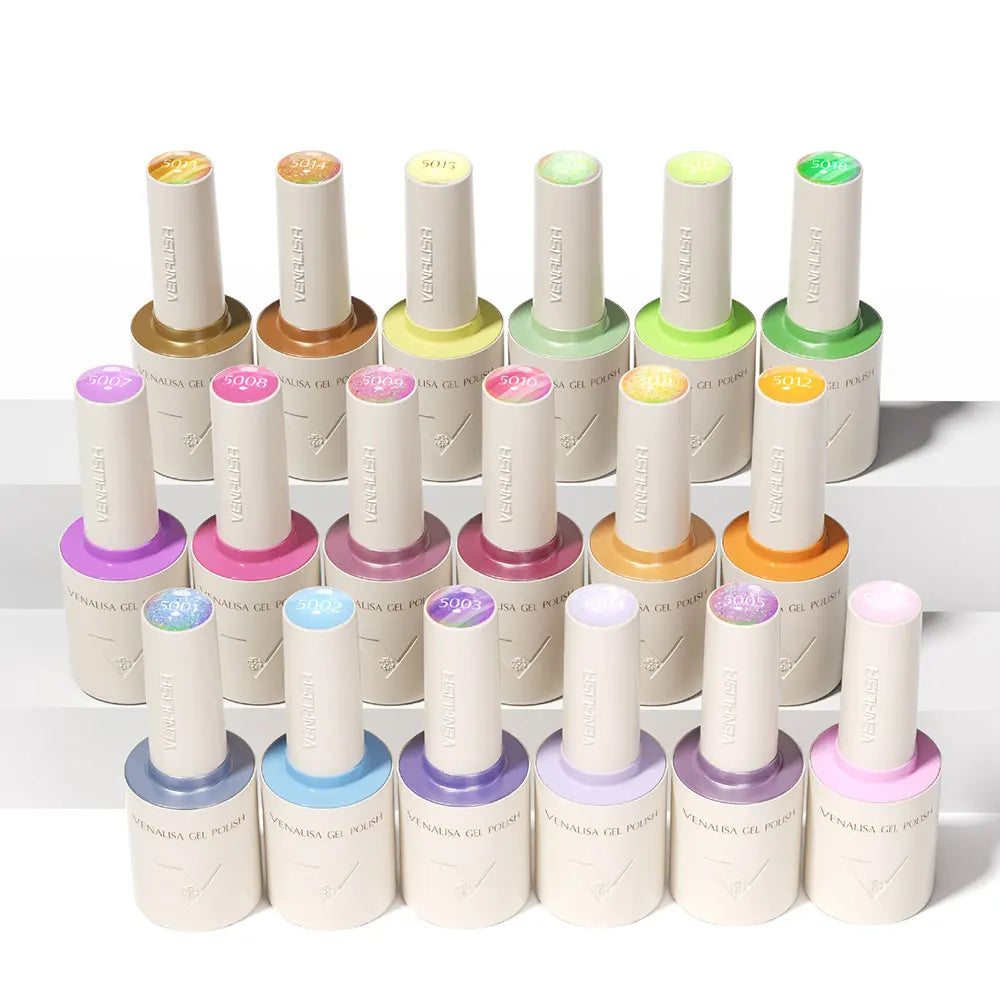 Venalisa 18 Colors Gel Nail Polish Set 10ml HEMA Free Vegan