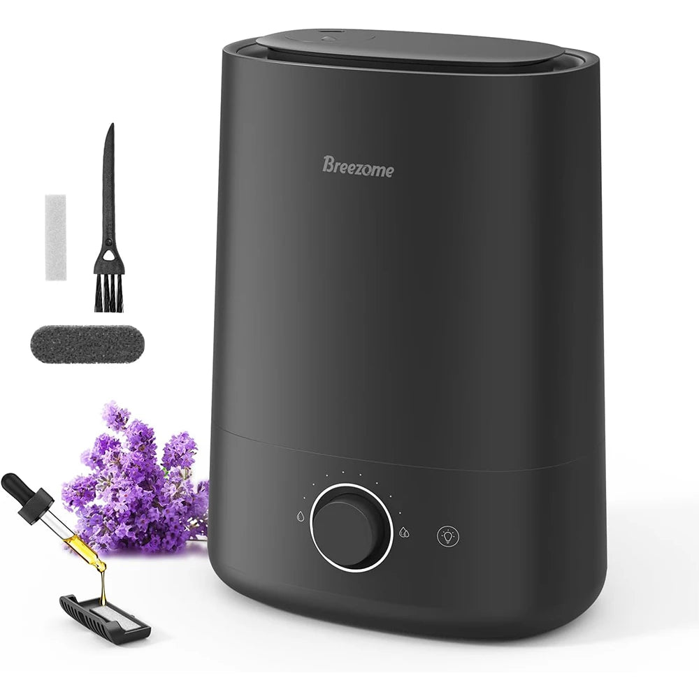 Ultrasonic 5L Humidifier with Aroma Essential Oil Diffuser